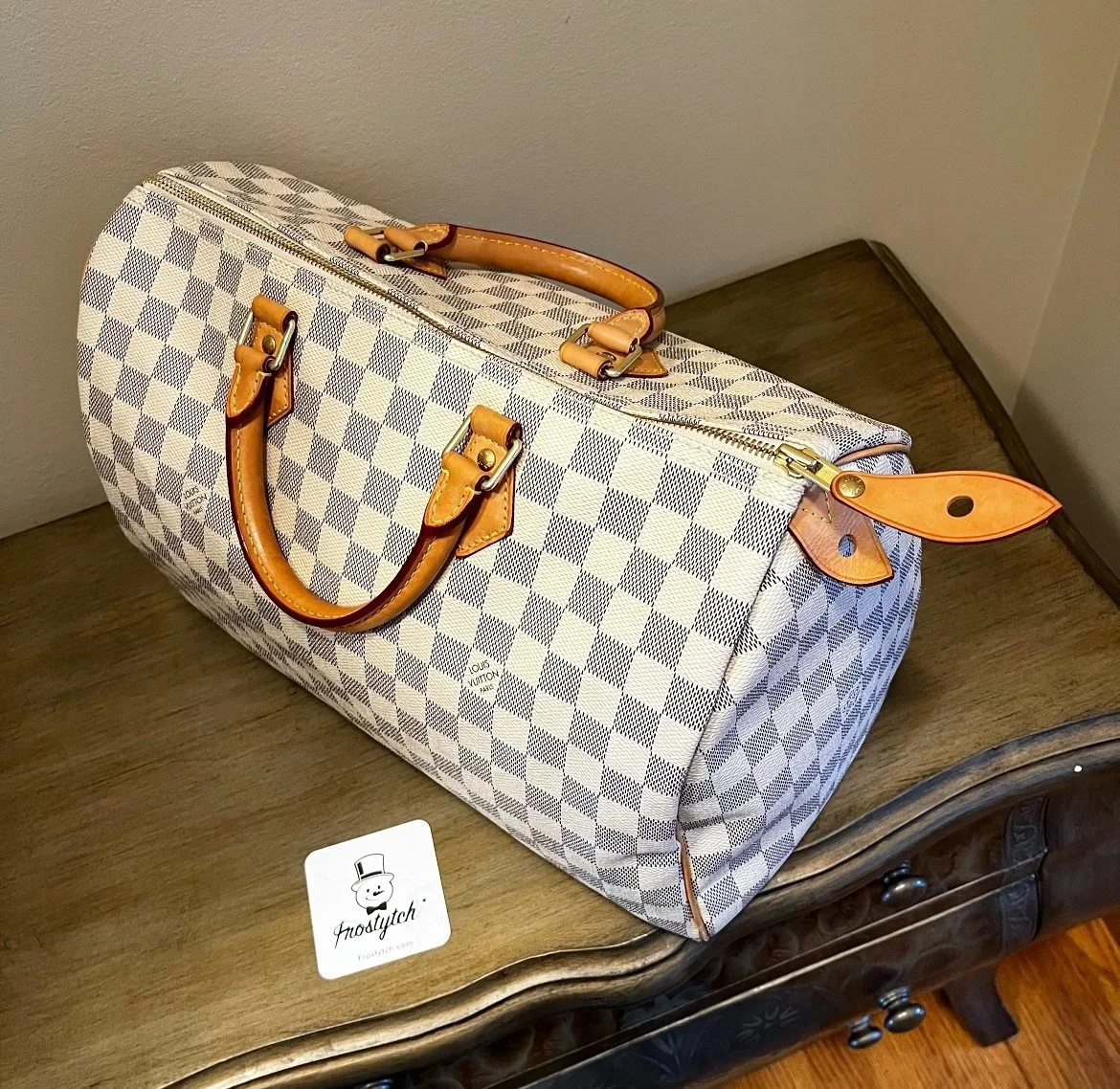 Louis Vuitton Damier Azur Speedy 35 — Frostytch